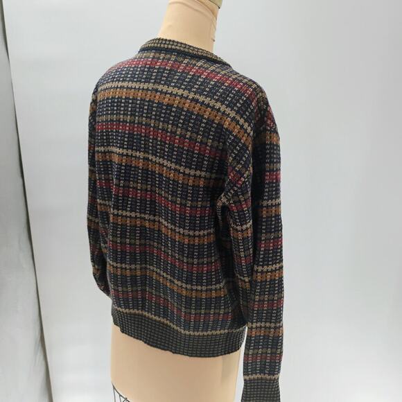 Vintage vintage Pendleton Coogi Style Cosby virgin wool Grandpa Sweater unisex M - Picture 8 of 13